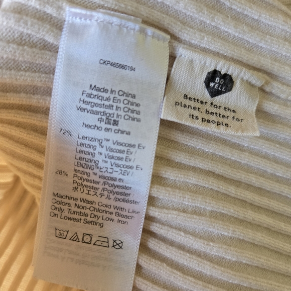 Madewell Ribbed Mockneck Tank - Picture 3 of 4